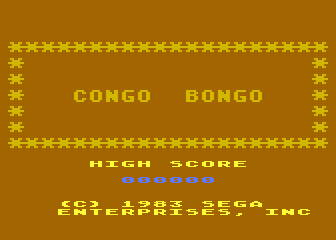 Congo Bongo screenshot 3 for Atari 5200